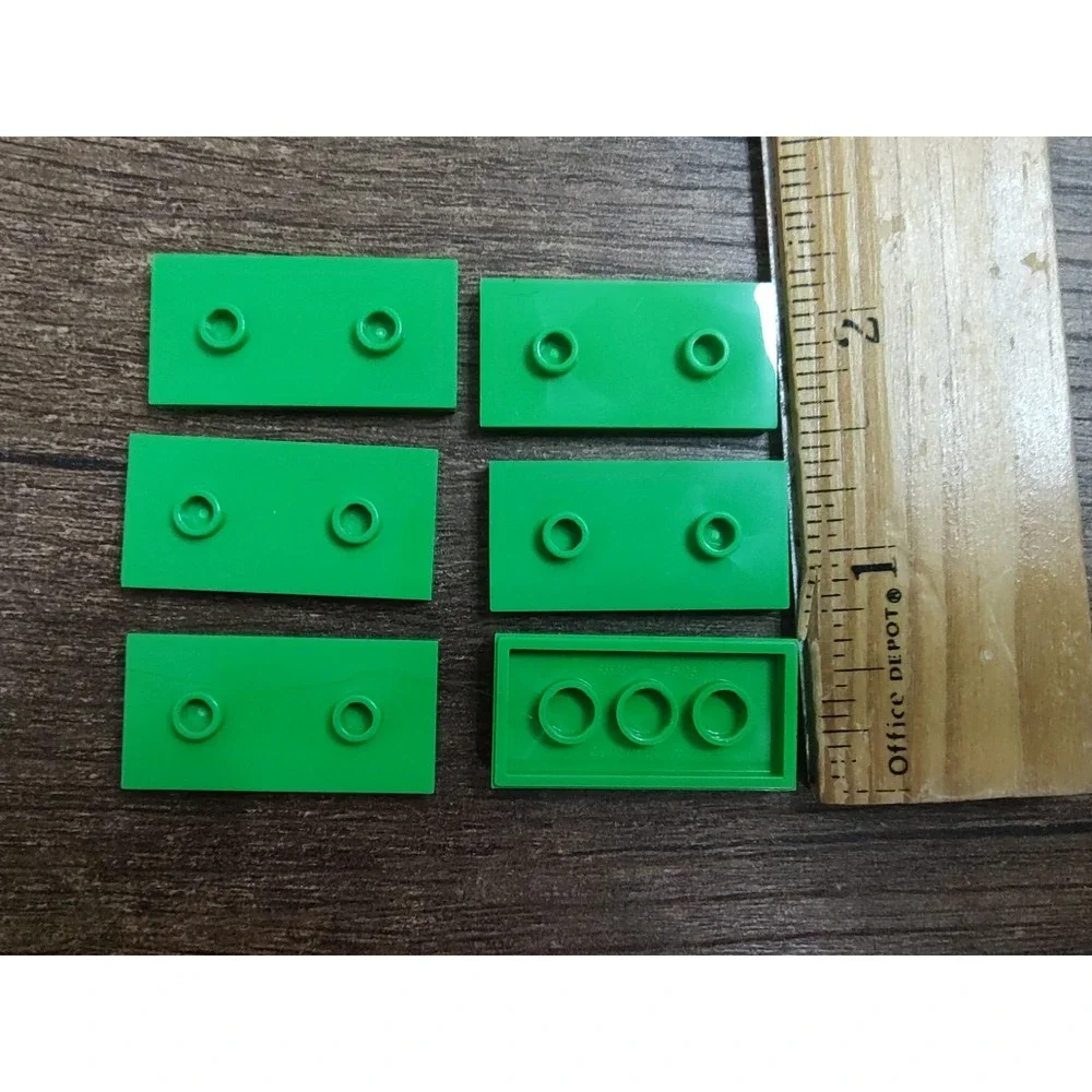 Lego 65509 Light Green Replacement Parts Pieces Lot of 6